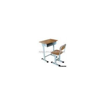 Student desk and chair,single student desk and chair,school furniture