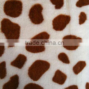 2014 New 100% Polyester Plush Fabric For Hometextile/Garment/Toy JLPV-47