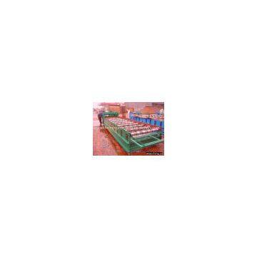 860colored steel roll forming machine