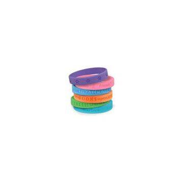 Colored Promotional Silicone Wristband