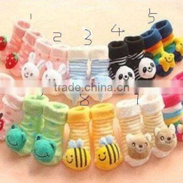 2014 latest fashion style 3d sock for baby