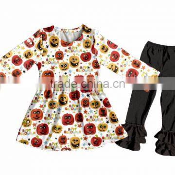 Celebrate the Festival Cotton Printed With Beautiful Patter Children Are Very Simple as Long as There is Good Halloween Clothes photo-6