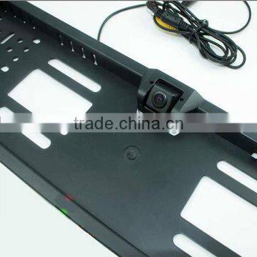 European Official License Plate Frame Parking Car Safe Camera photo-3