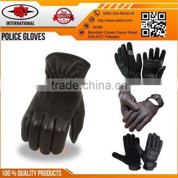 Military & Police Security SWAT Fast Rope Leather Rescue Police Gloves