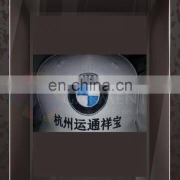 Custom ODM OEM 100% cotton Logo Printing Embriodery White color Hip Hop Street Cap