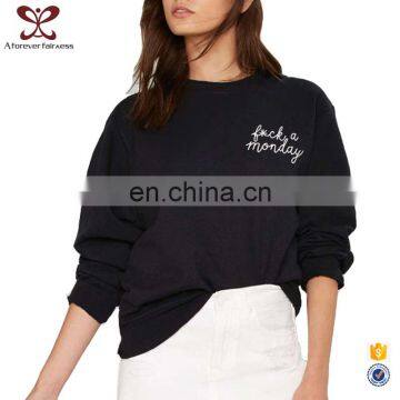 A Forever Fairness Long Sleeve Printed Oversize Women Hoodies Sweatshirt