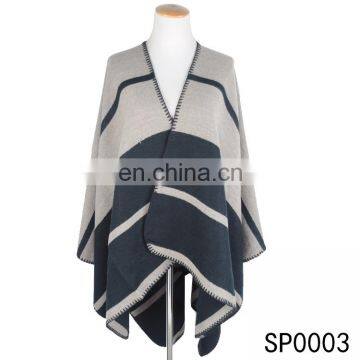 TOROS 2017 new design women winter fashion plain warm poncho pashmina shawl