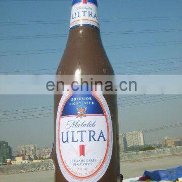 PVC inflatable beer bottle