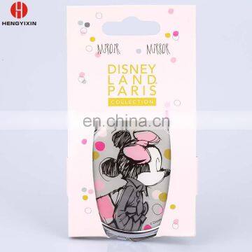 Factory direct sales disney characters compact mirror/high quality make up mirror