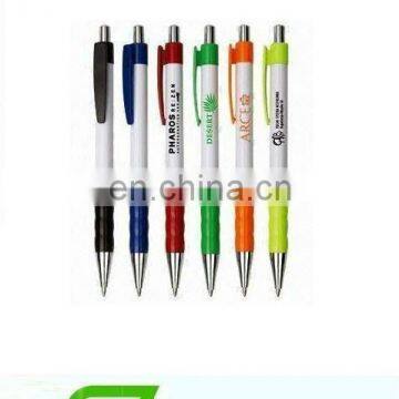 Plastic logo ball point pen