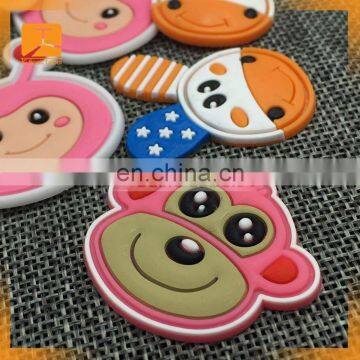 Custom 3D Logo Rubber Patch Fabric PVC Label Plastic Silcone Patches photo-2