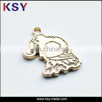 2016 High quality custom engraved metal charm