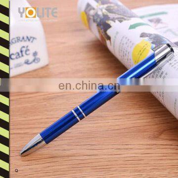 Factory price Logo printed Aluminum metal ball pen