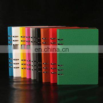 Leather Cover Spiral Notebook Loose Leaf Notebook photo-4