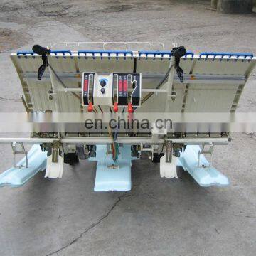the newest upgraded model high quality double planting arms rice seeder rice transplanter