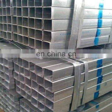 Professional thin wall galvanized square steel pipe made in China