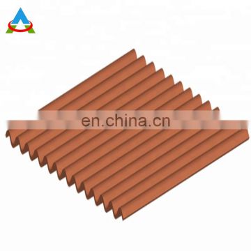 cheap decorative waterproofing weahtering corrugated corten steel metal roofing