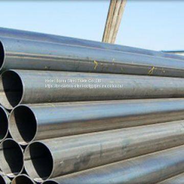 3pe Coated Steel Pipe Tube Erw Welded Black Carbon Steel Pipe Price per Ton,erw Technique Powder Painting Surface Treatment Fire Fighting System Sprinkler Steel Pipe photo-4