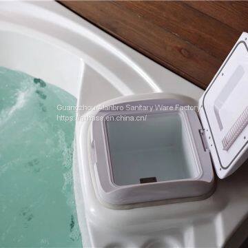 1-2person Selling the Best Quality Cost-effective Products Luxury Whirlpool Hot Tub Massage Bathtub With Pop-up TV photo-4