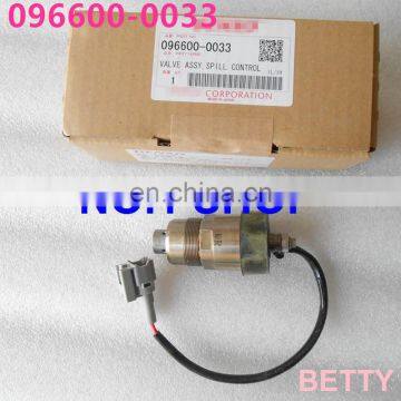 100% Genuine and brand new solenoid valve 096600-0033 for original parts flow control valve, made in Japan