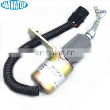 24V Excavator Fuel Stop Shutdown Solenoid 4942879 C5254169 SD-008A2 for Cum mins 6CT