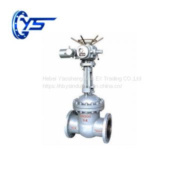 Z941H-16C / 25 DN 50-1000mm cast steel electric gate valve  Brass Gate Valve for sale