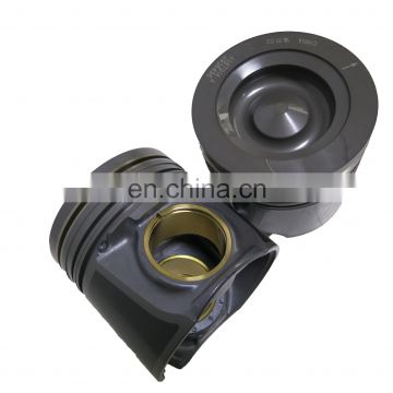 Dongfeng ISLE diesel engine parts original engine piston with copper sleeve 4987914 4936496