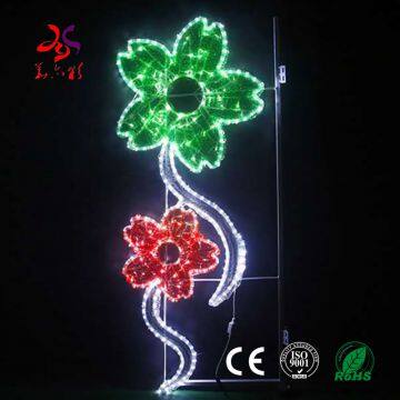 Outdoor Holiday Decoration Christmas 2D LED Street Pole Motif Lights photo-2