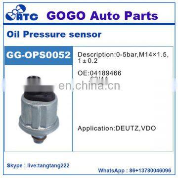 0-5bar M14*1.5, Oil Pressure Sensor for DEUTZ VDO OEM 04189466 62/2A 360081062004A