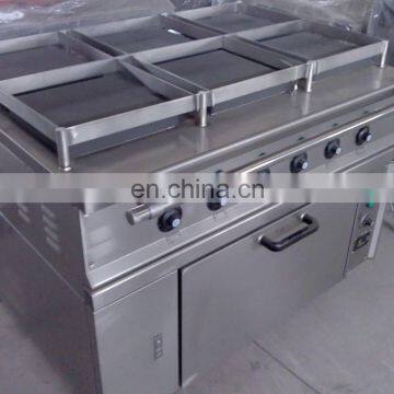 6 Plate Square Burner Hot Electric Cooking Range with Oven