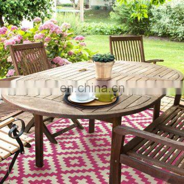 Lightweight Outdoor Reversible Plastic Rug photo-4
