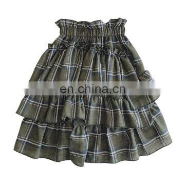 5201 Kids Clothing Popular Summer Baby Girls Casual Dress Soft Green Long Skirt photo-5