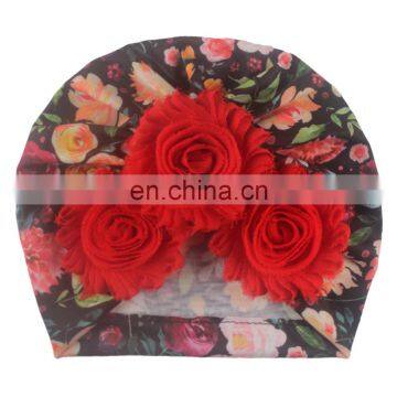 Babys Kids Bows Print Hat photo-2