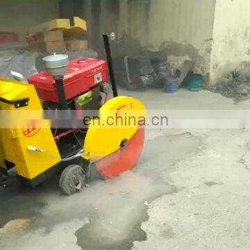 concrete asphalt road saw cutting cutter machine