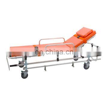 Hospital ambulance narrow cot stretcher emergency trolley bed