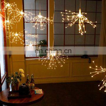 New Led Creative Fireworks String Fairy Light Patio Indoor Outdoor Garden Decorative Solar Lights Holiday Umbrella Lighting photo-3