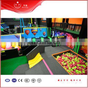 Hot Ninja Trampoline Park Foam Pit Indoor Trampoline Park For Sales