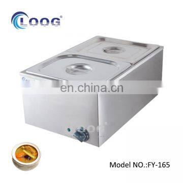 Commercial Food Warmer Electric Bain Marie Two Pans Electric Food Warmer Bain Marie For Restaurant Catering photo-6