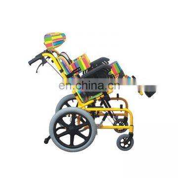 China manufacture supplies handicapped Children Cerebral Palsy  CP Wheelchair for kids