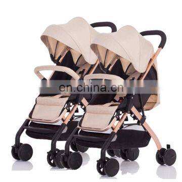 Good China Manufacturer Wholesale Cheap Price Easy Foldable Twin Baby Stroller Made in China photo-2