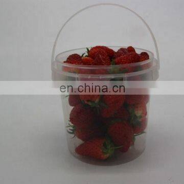 2L/2.5L/4L White PP Small Plastic Pails With Lid, Plastic Bucket With Handle, Plastic Container Wholesale for Liquids photo-3