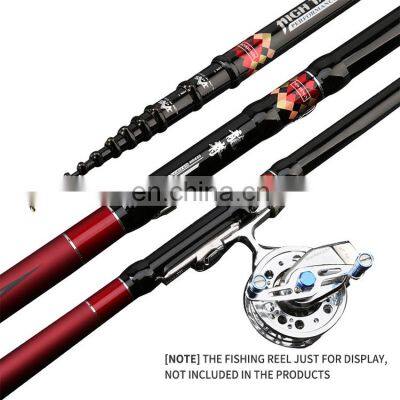 Hard Carbon Fiber Hand Fishing Pole Telescopic Fishing Rod 4.5 M 5.4 M 6.3 M 7.2 M Rock Rod photo-3