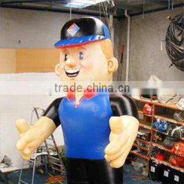 giant funny inflatable man mascot for advertising