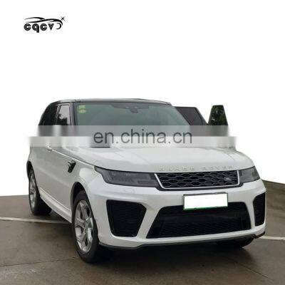 Newest body kit suitable for Land Rover Range Rover sport in SV.R style front bumper rear bumper side skirts and exhaust