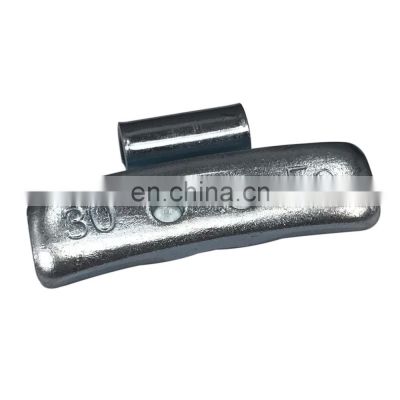 Fe Clip on wheel weights for steel/alloy rim wheel balancing weights