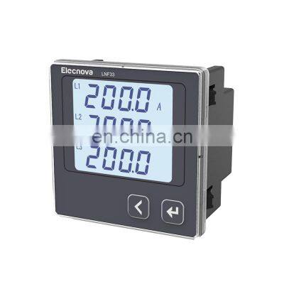 LNF33 72*72mm three phase panel mounted RTM real-time measurement energy meter