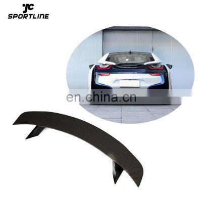 H Style Carbon Fiber i8 Rear Spoiler for BMW i8 2014-2018