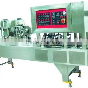 automatic cups filling and sealing machine