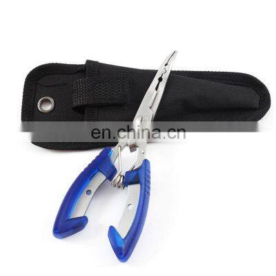 Multi-function Fishing Plier Stainless Steel Fishing Hook Remover Line Fishing Cutter Scissors middle size