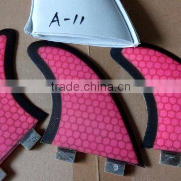 Fiberglass Honeycomb Surfing Fin FCS and FUTURE Type JSF011 photo-4